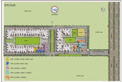 Project Image of 950.0 - 1150.0 Sq.ft 2.5 BHK Apartment for buy in Landcraft Metrohomes Phase 3