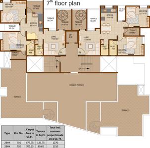 Project Image of 270.0 - 1078.0 Sq.ft 1 RK Apartment for buy in SG Rainbow