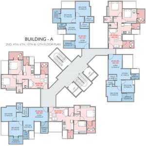 Project Image of 329.38 - 719.24 Sq.ft 1 BHK Apartment for buy in Adhya Radhakrishna