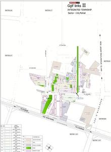 Ansal Ansal API Golf Links 2 Layout Plan 1