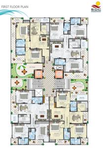 Project Image of 1535.0 - 1900.0 Sq.ft 2 BHK Apartment for buy in SDC Portico