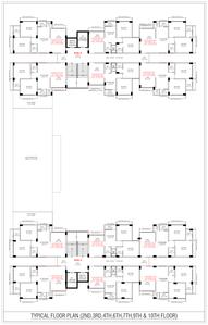 Project Image of 518.61 - 631.73 Sq.ft 2 BHK Apartment for buy in Karmik Radhika Coutyard