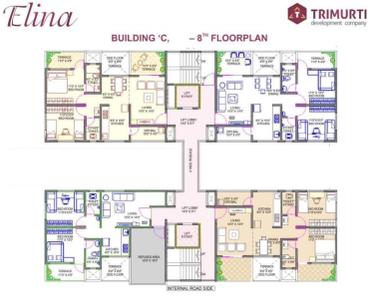 Project Image of 495.0 - 566.0 Sq.ft 2 BHK Apartment for buy in Trimurti Elina Phase 1