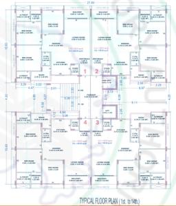 Project Image of 0.0 - 1023.86 Sq.ft 3 BHK Apartment for buy in Siya Heights