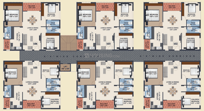 Project Image of 1269.0 - 1652.0 Sq.ft 2 BHK Apartment for buy in Shree Krishna Heights