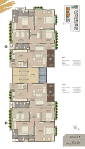 Project Image of 2000 Sq.ft 4 BHK Apartment / Flat for sale in Bhayli for Rs. 12000000