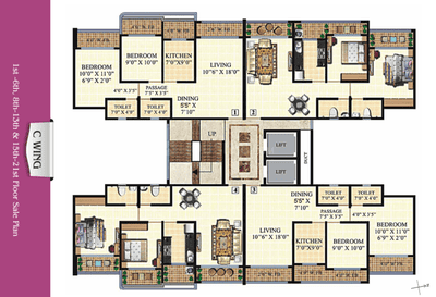 Project Image of 601.92 - 853.47 Sq.ft 2 BHK Apartment for buy in Neminath Heights
