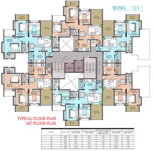Project Image of 577.0 - 1192.0 Sq.ft 1 BHK Apartment for buy in Majestique City
