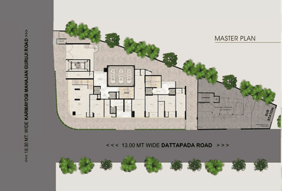 Project Image of 418.0 - 581.04 Sq.ft 1 BHK Apartment for buy in Indo Ashtha Buoyancy IBTC Borivali East