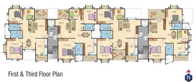 Project Image of 0.0 - 1500.0 Sq.ft 2.5 BHK Apartment for buy in Maxx Sanman B