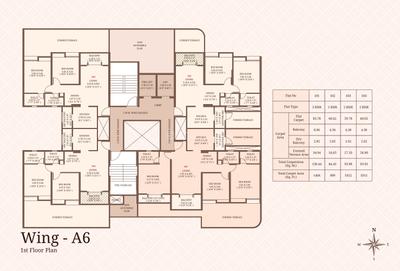 Project Image of 719.0 - 1028.0 Sq.ft 2 BHK Apartment for buy in ARV Richvue