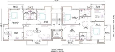 Project Image of 0.0 - 1080.0 Sq.ft 2 BHK Apartment for buy in Firm Firms Sarada Bhavan