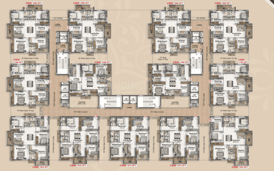 Project Image of 1300.0 - 2505.0 Sq.ft 2 BHK Apartment for buy in SS Indraprastha