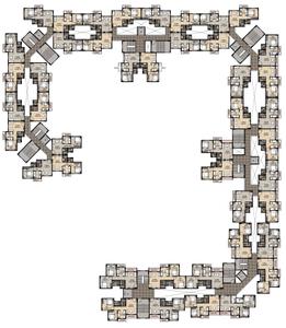 Project Image of 243.0 - 555.0 Sq.ft 1 RK Apartment for buy in Space India World