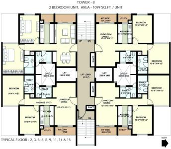 Project Image of 485.0 - 2471.0 Sq.ft 1 BHK Apartment for buy in Vista Heights