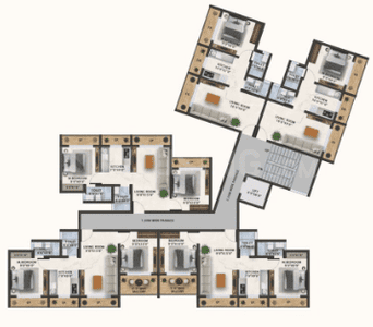 Project Image of 306.45 - 422.27 Sq.ft 1 BHK Apartment for buy in Chandu Morya Heights