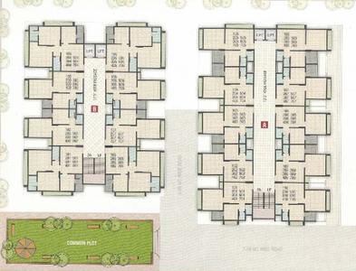 Project Image of 675.0 - 936.0 Sq.ft 1 BHK Apartment for buy in Sun Radhe Heights