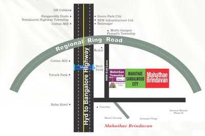 Project Image of 1350.0 - 3600.0 Sq.ft Residential Plot Plot for buy in Rudra Mahathae Brindavan