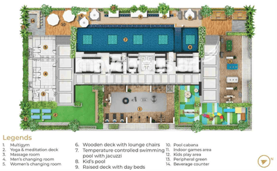 Project Image of 2324.79 - 2830.05 Sq.ft 4 BHK Apartment for buy in Nav Nirman Crystal Manor