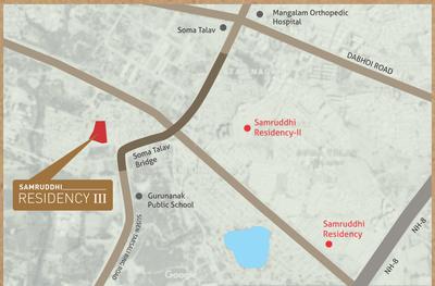 Project Image of 502.03 - 598.47 Sq.ft 2 BHK Apartment for buy in Samruddhi Residency 3