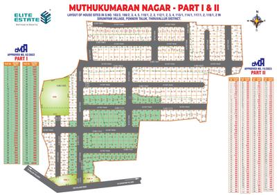 Project Image of 540.0 - 2258.0 Sq.ft Residential Plot Plot for buy in Muthukumaran Nagar Phase 2