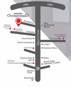 Project Image of 0.0 - 956.0 Sq.ft 2 BHK Apartment for buy in Sanjanas Courtyard Tower A To Tower E