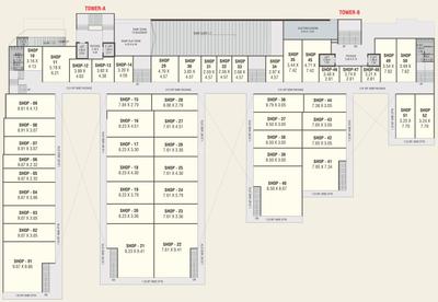 Project Image of 730.0 - 1125.0 Sq.ft 2 BHK Apartment for buy in Darshanam Twin Tower