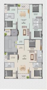 Project Image of 1431.0 - 1635.0 Sq.ft 3 BHK Apartment for buy in Vignesh VSD Garden