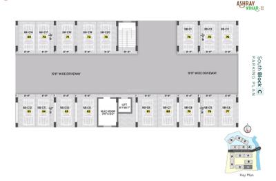 Project Image of 1309.0 - 1696.0 Sq.ft 2 BHK Apartment for buy in Ashray Vihar Phase II