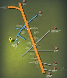 Project Image of 524.53 - 725.06 Sq.ft 1 BHK Apartment for buy in Pharande Puneville Phase III Cluster B