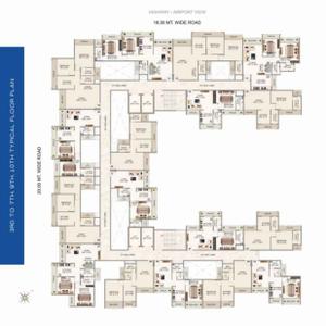Project Image of 365.0 - 586.0 Sq.ft 1 BHK Apartment for buy in Dani Sky