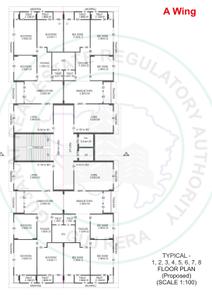 Project Image of 583.08 - 915.58 Sq.ft 2 BHK Apartment for buy in Tirth Vraj Vatika Heights