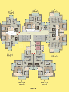Project Image of 697.0 - 2666.0 Sq.ft 2 BHK Apartment for buy in Migsun Twiinz