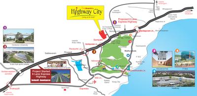 Project Image of 810.0 - 5400.0 Sq.ft Residential Plot Plot for buy in Sivashakthi Highway City Phase 3