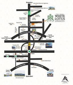 Vasavi Archana White Lotus Location Plan 2