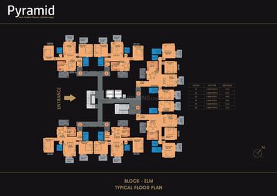 Project Image of 1254.0 - 2421.0 Sq.ft 2 BHK Apartment for buy in Alpine Pyramid EFGH