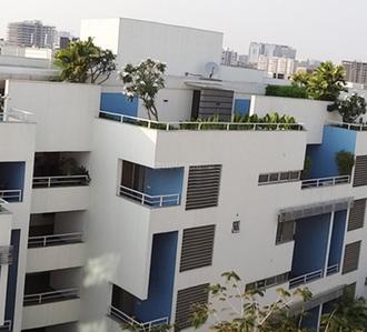 Jayabheri Whistling Court Elevation 1