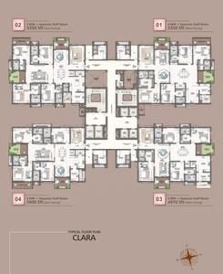 Project Image of 3140.0 - 5350.0 Sq.ft 3 BHK Apartment for buy in Rajapushpa Skyra