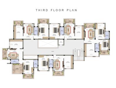 Project Image of 407.0 - 506.0 Sq.ft 1 BHK Apartment for buy in Omkar Mahalakshmi Residency