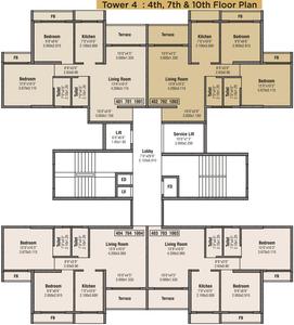 Project Image of 295.58 - 660.0 Sq.ft 1 BHK Apartment for buy in Bhumiraj Hills