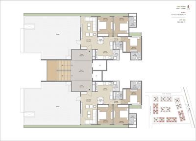 Project Image of 1815.0 - 2211.0 Sq.ft 3 BHK Apartment for buy in Rameshwar City