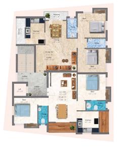 Project Image of 1069.0 - 1110.0 Sq.ft 2 BHK Apartment for buy in Alankar Vinz