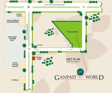 Project Image of 563.49 - 830.97 Sq.ft 2 BHK Apartment for buy in Ganpati World Saubhagya Housing Scheme