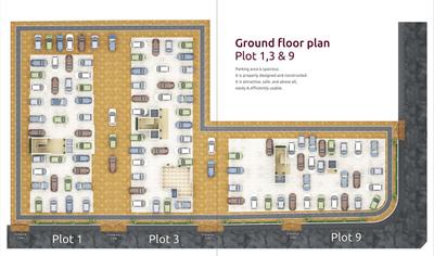 Project Image of 613.44 - 822.47 Sq.ft 2 BHK Apartment for buy in Gokul Hrishikesh Residency Wing 2