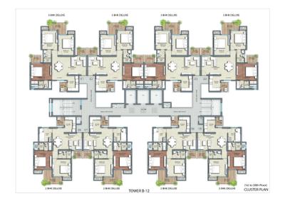 Project Image of 1075.0 - 2200.0 Sq.ft 2 BHK Apartment for buy in Grand Begonia