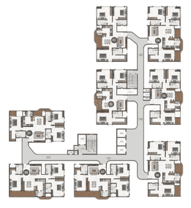 Project Image of 1161.0 - 1467.0 Sq.ft 3 BHK Apartment for buy in Mana Verdant Terraces