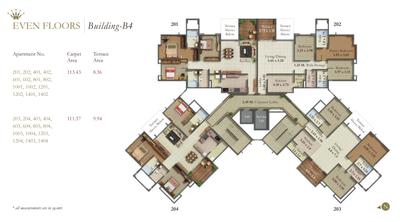 Project Image of 1130 Sq.ft 2 BHK Apartment / Flat for sale in Mohammed Wadi for Rs. 7250000