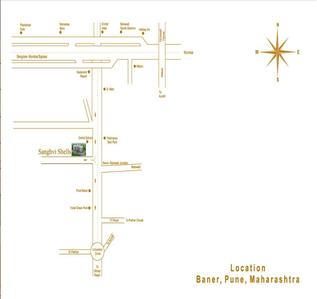 Project Image of 1480 Sq.ft 3 BHK Apartment / Flat for sale in Baner for Rs. 16500000