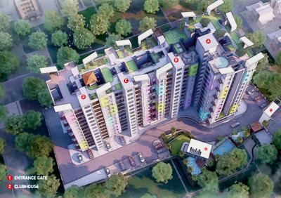Project Image of 742.0 - 977.0 Sq.ft 2 BHK Apartment for buy in Karma Rejoice