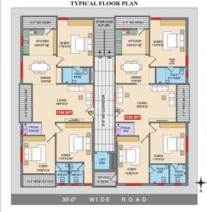 Project Image of 0.0 - 1750.0 Sq.ft 3 BHK Apartment for buy in Sindhu Shree Sai Vasavi Nilayam